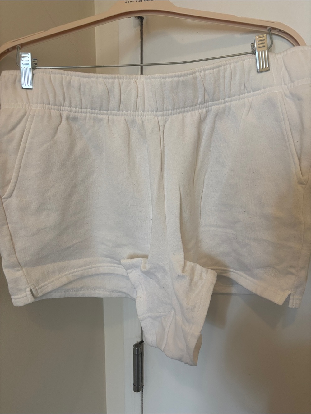 The North Face White Athletic Lounge Shorts